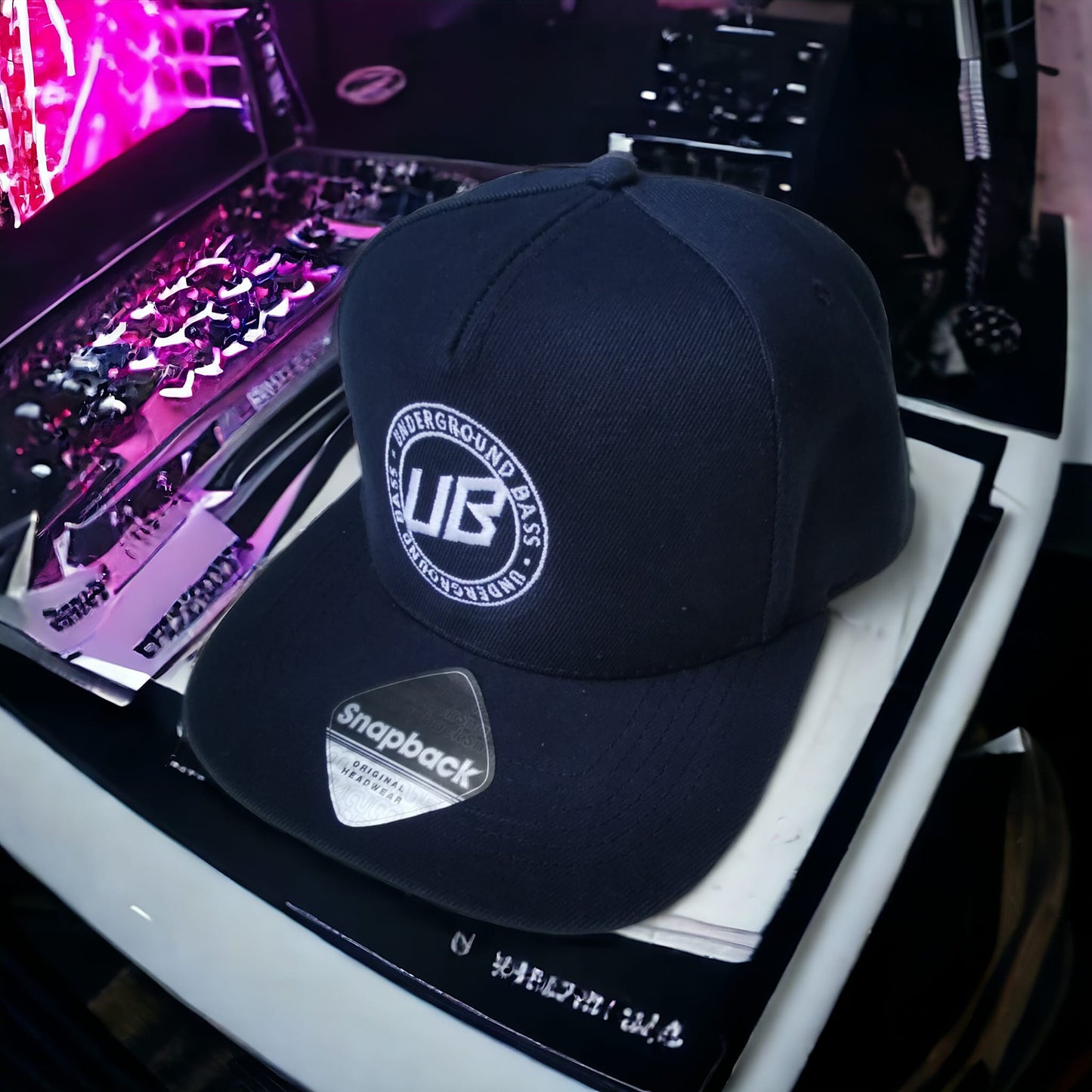 Underground Bass Embroidered Logo Snapbacks